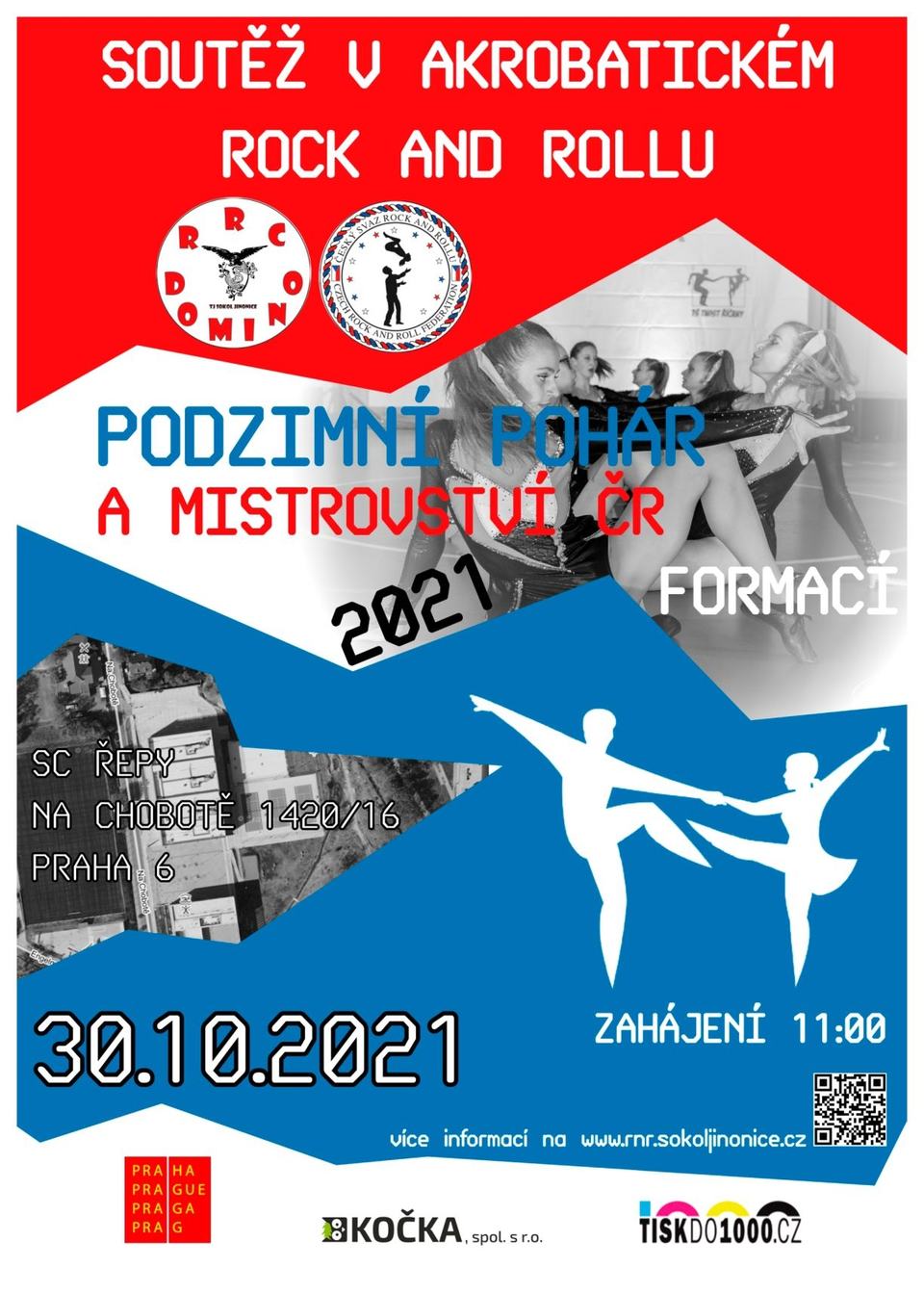 Mistrovství ČR formací - Podzimní pohár Sokola Jinonice