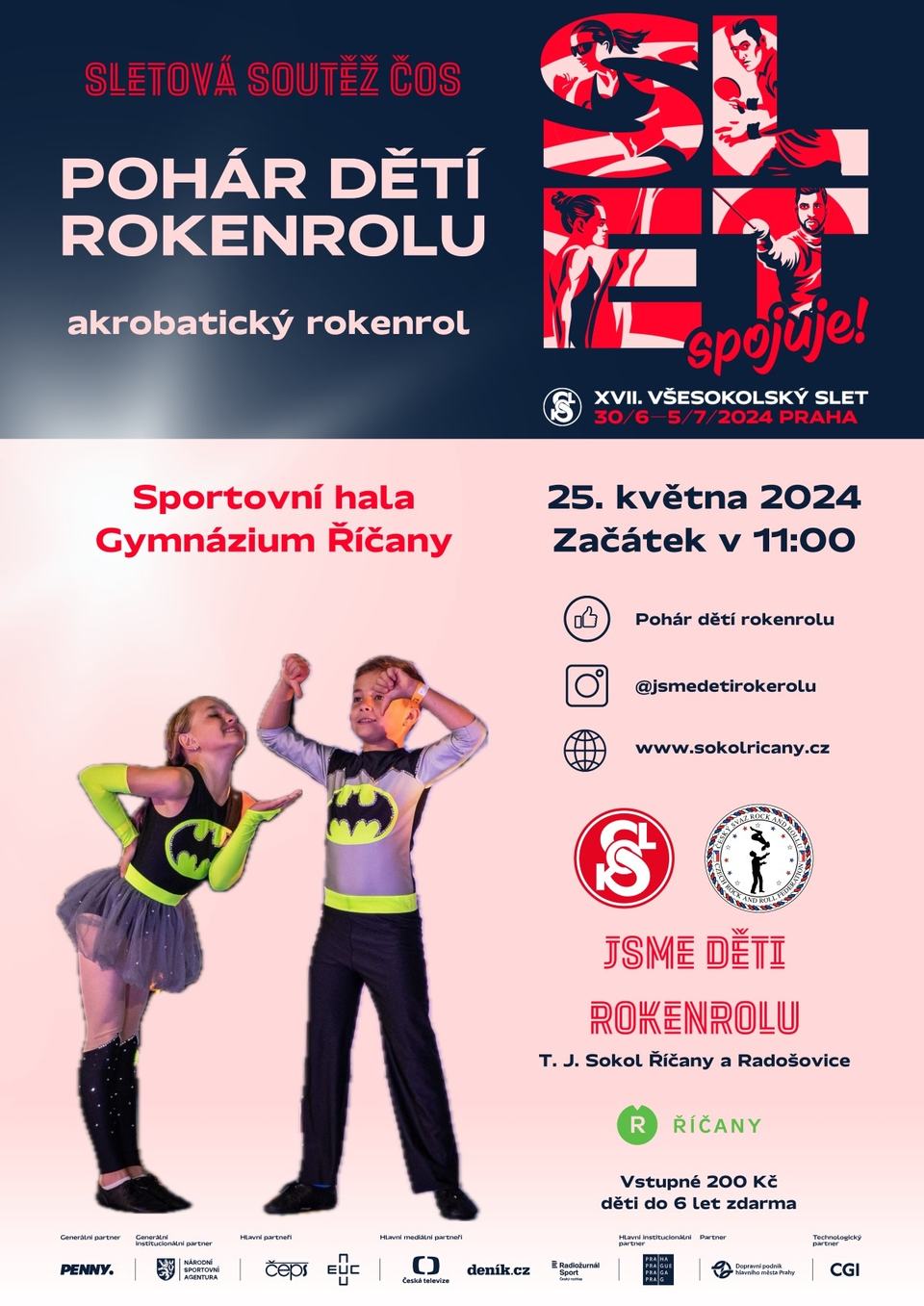 Sletová soutěž ČOS - Pohár dětí rokenrolu